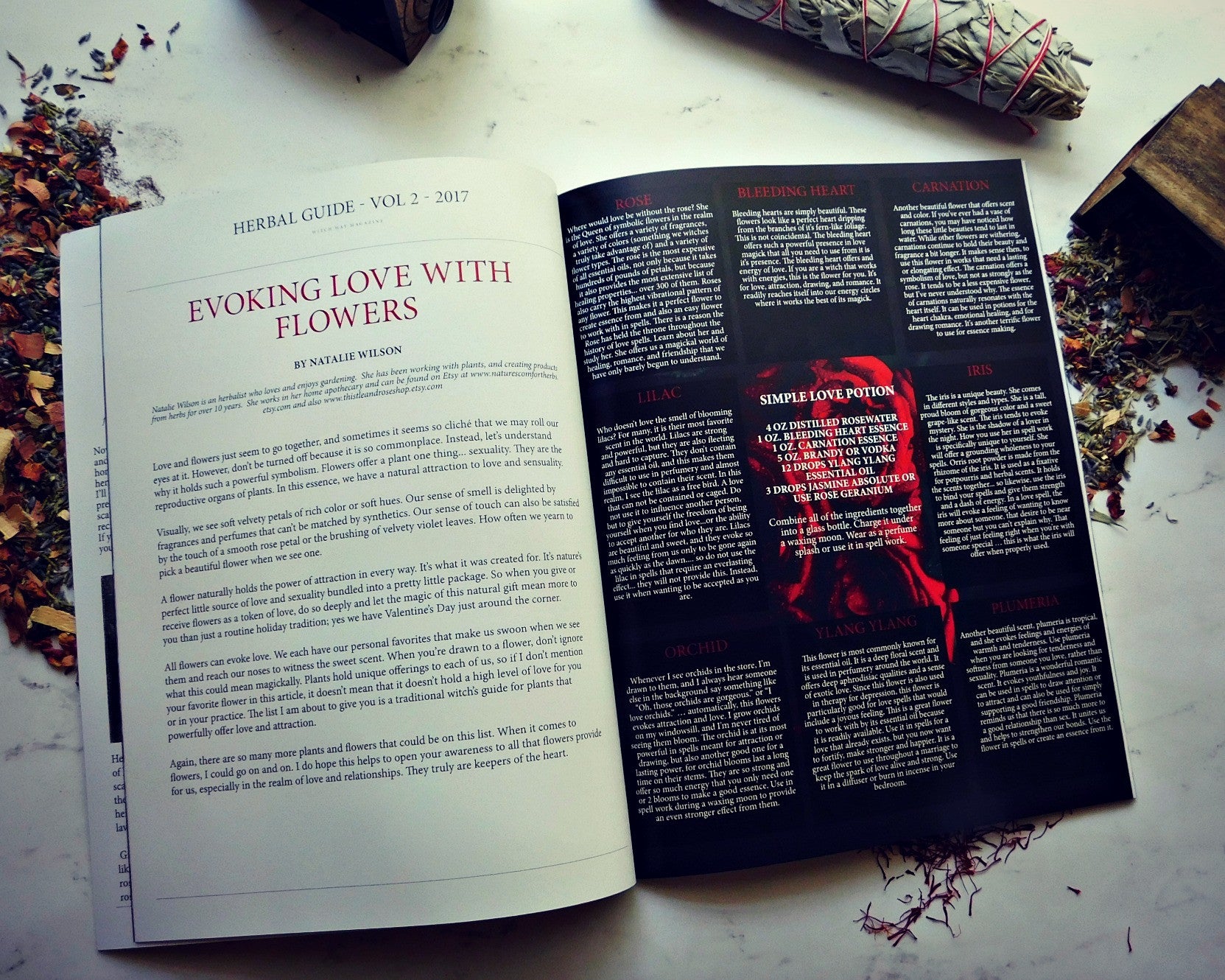 Witch Way Magazine 2017 Herbal Guide - Vol 2 - Printed