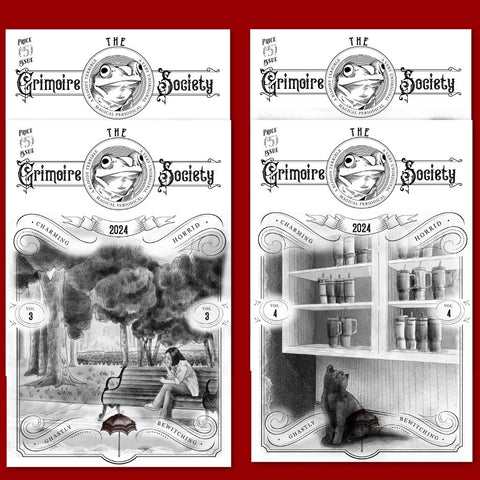 The Grimoire Society - 2024 Back Issues - Vol 1-4