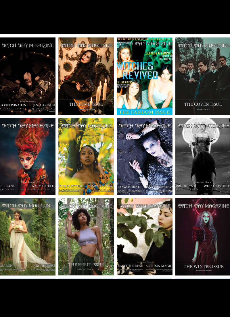 Every 2019 Issue - Witch Way Magazine - Volumes 44-55 - DIGITAL